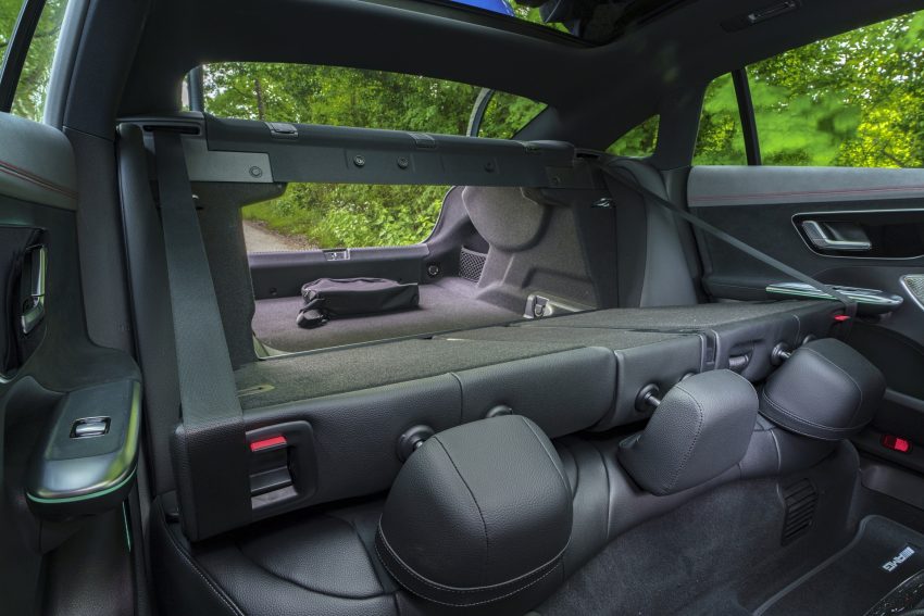 2023 Mercedes-Benz EQE 350+ - UK version - Interior, Rear Seats Wallpaper 850x567 #53