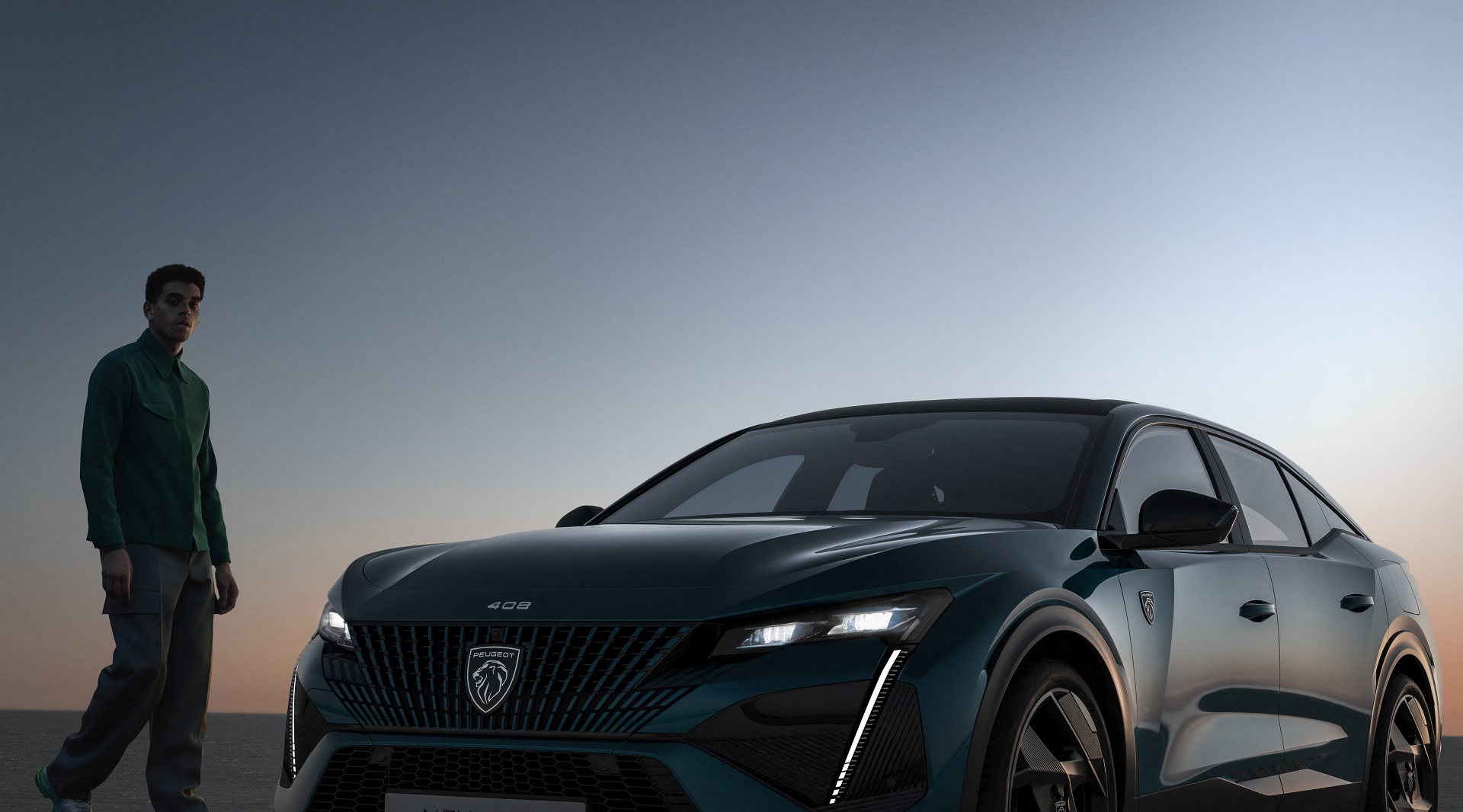 Download 2023 Peugeot 408 - Front HD Wallpaper 1920x1066 #40