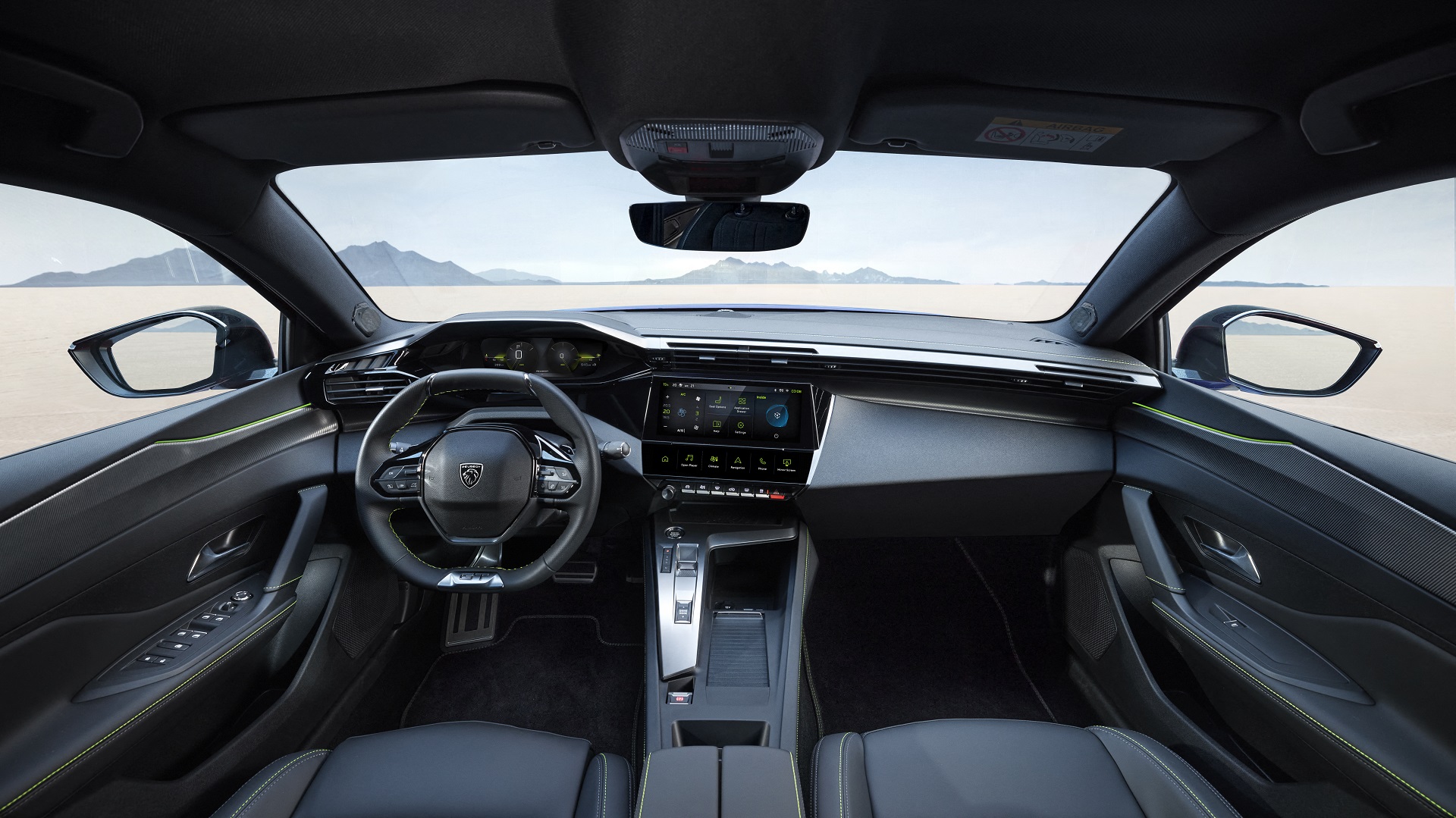 Download 2023 Peugeot 408 - Interior, Cockpit HD Wallpaper 1920x1079 #88