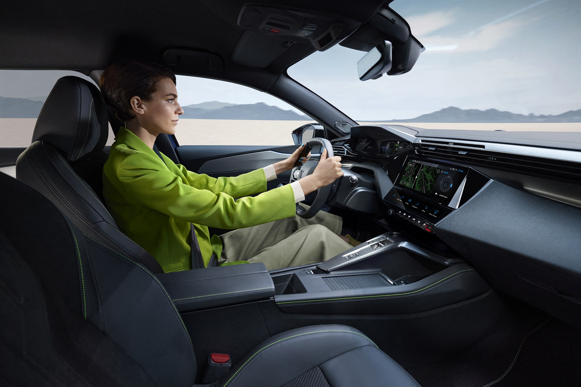 Download 2023 Peugeot 408 - Interior, Front Seats HD Wallpaper 1920x1280 #107
