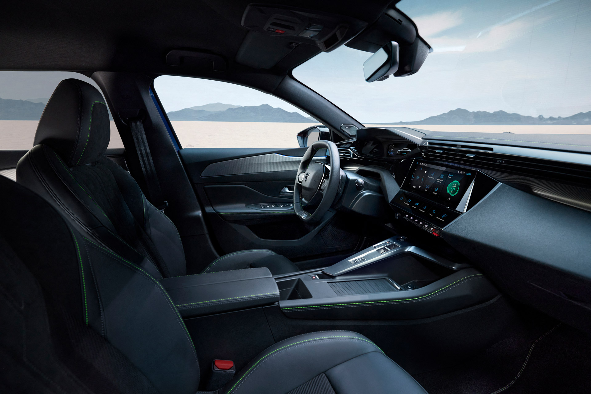 Download 2023 Peugeot 408 - Interior, Front Seats HD Wallpaper 1920x1281 #110