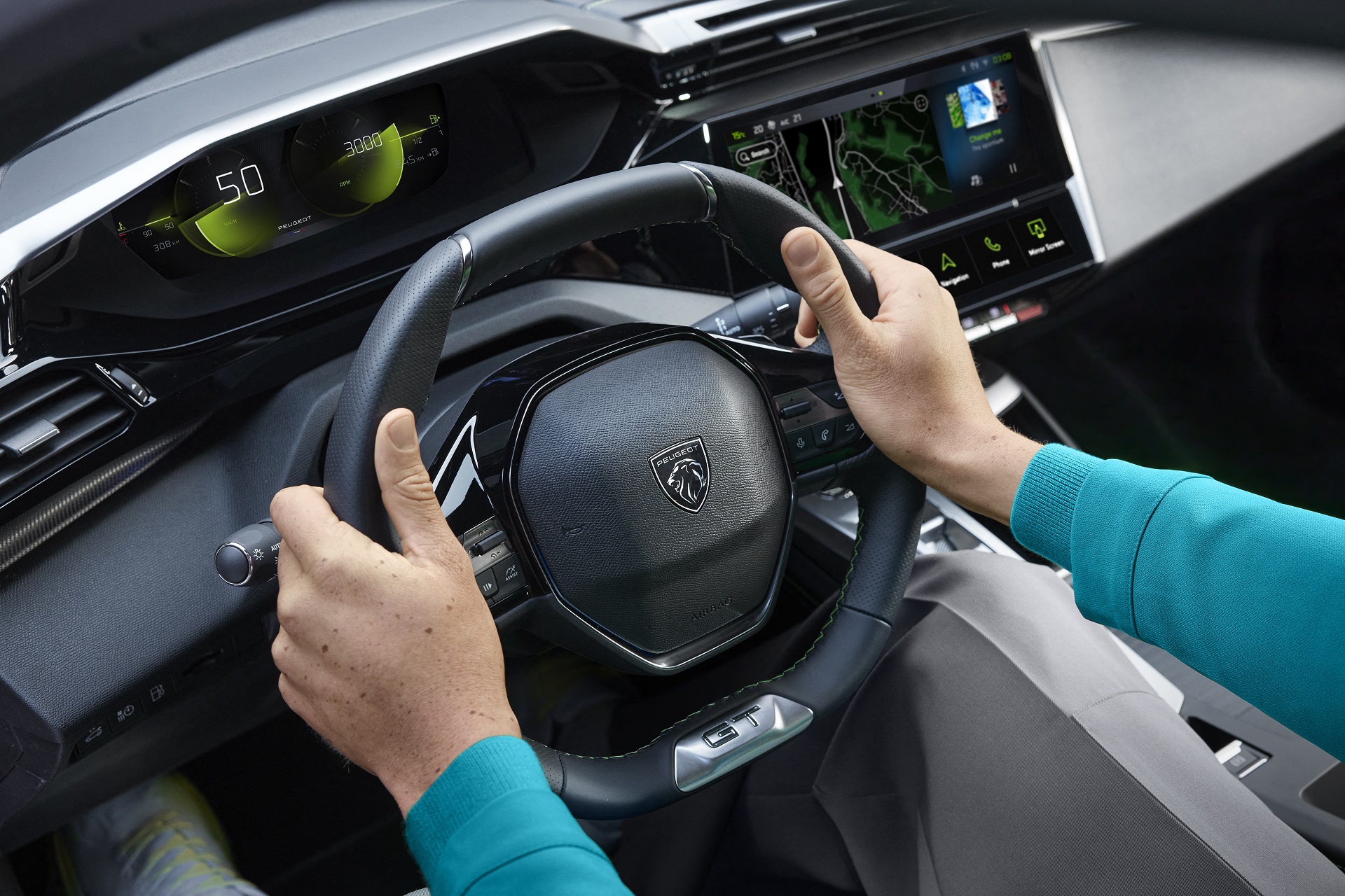 Download 2023 Peugeot 408 - Interior HD Wallpaper 1920x1280 #84