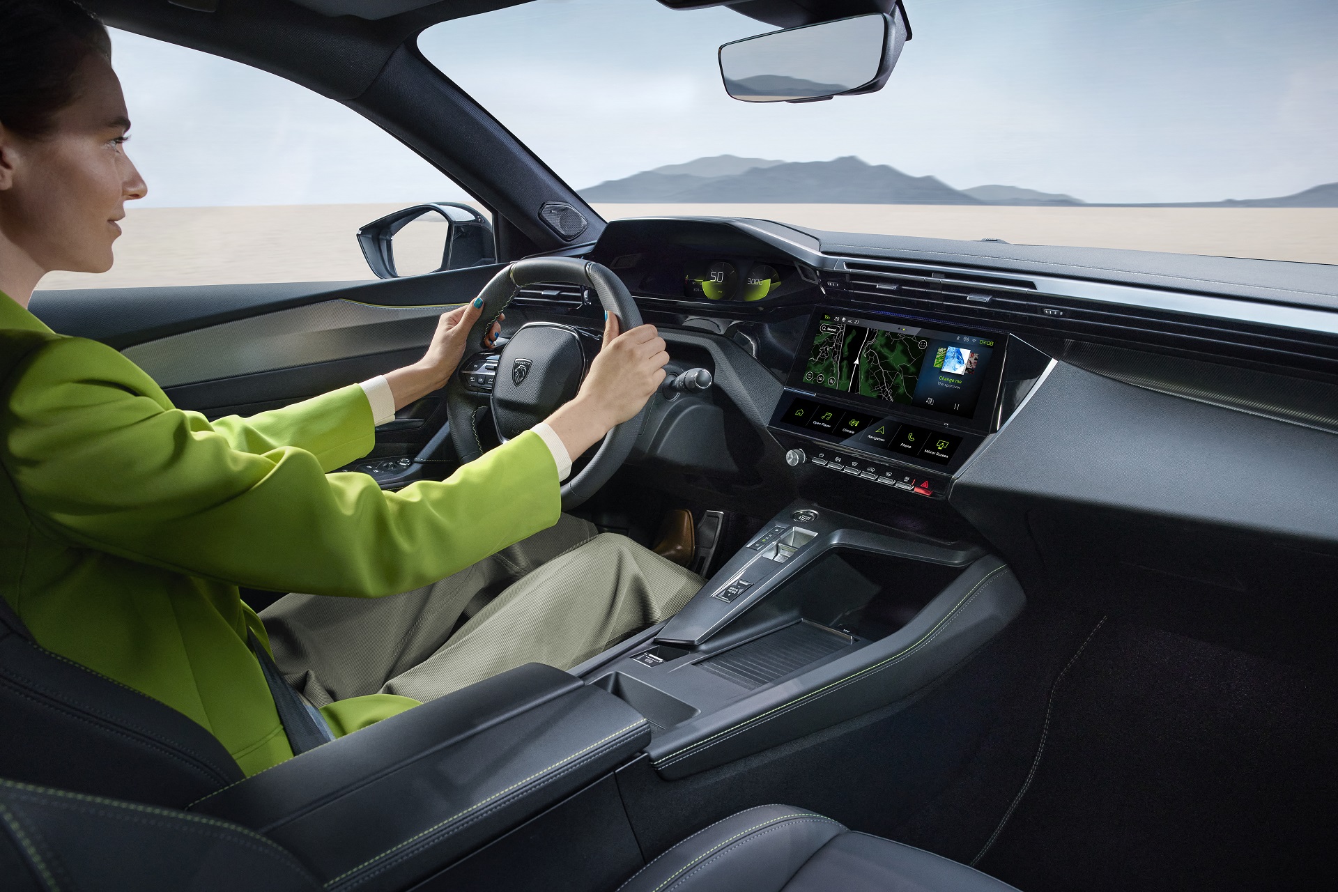 Download 2023 Peugeot 408 - Interior HD Wallpaper 1920x1280 #77