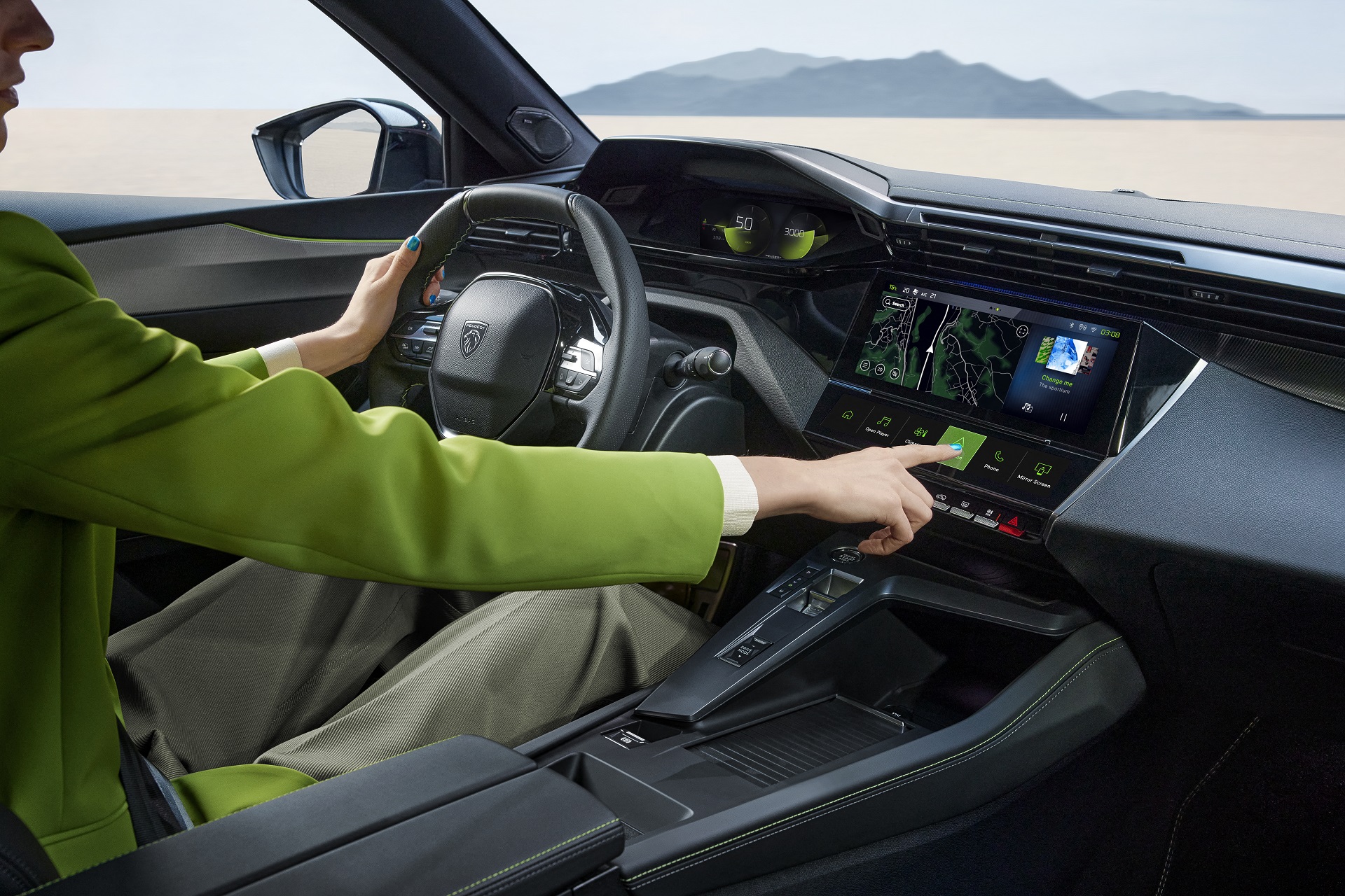Download 2023 Peugeot 408 - Interior HD Wallpaper 1920x1280 #78