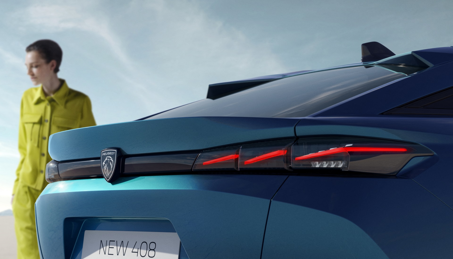 Download 2023 Peugeot 408 - Tail Light HD Wallpaper 1920x1097 #61