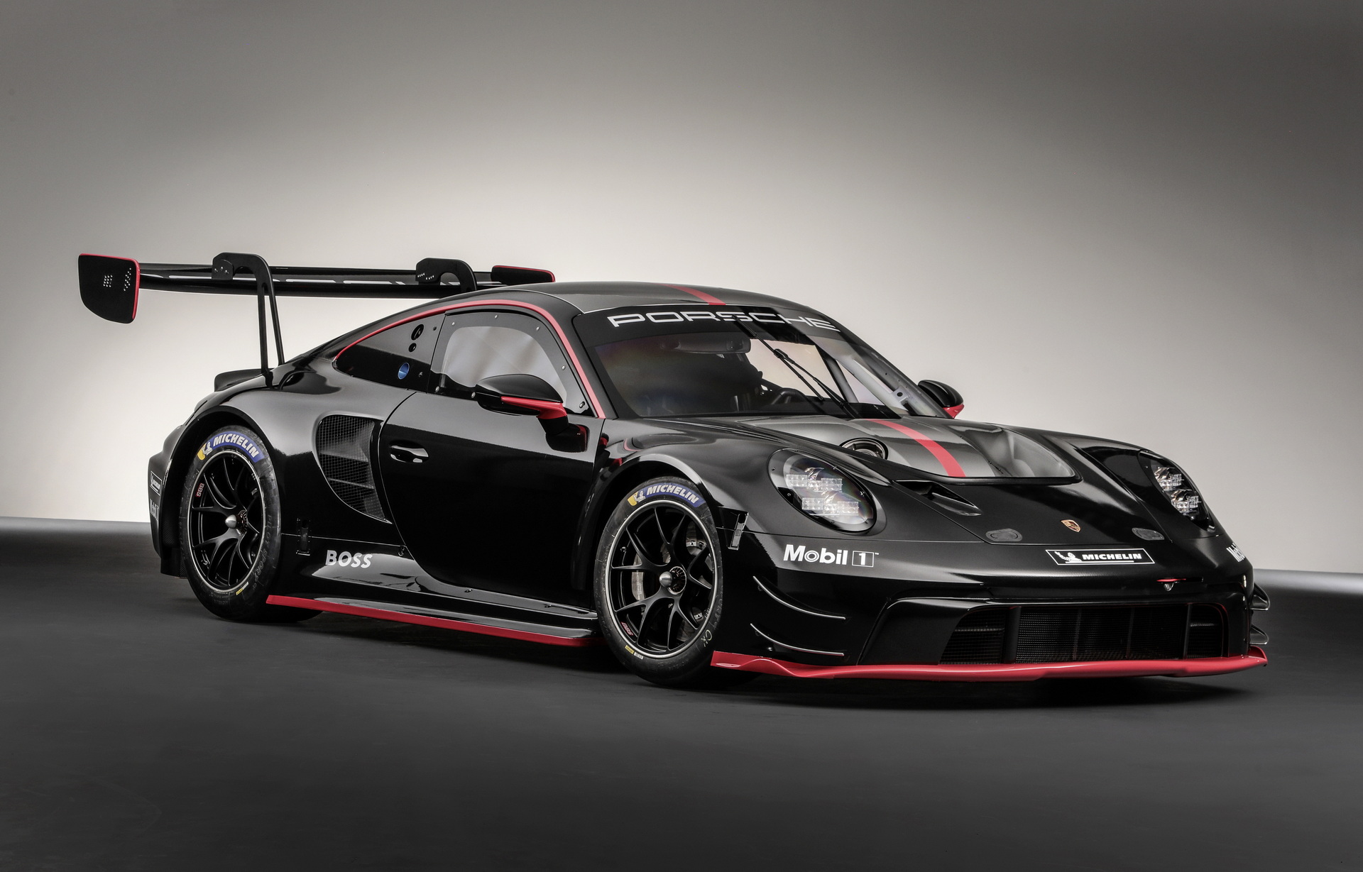 Download 2023 Porsche 911 GT3 R - Front Three-Quarter HD Wallpaper 1920x1229 #1