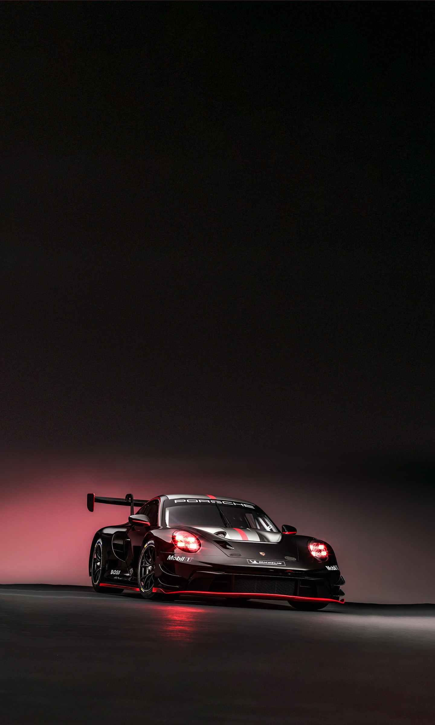 Download 2023 Porsche 911 GT3 R - Front Three-Quarter HD Phone Wallpaper 1440x2400 #3