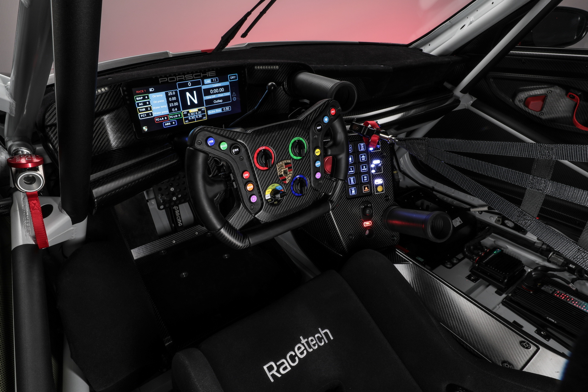 Download 2023 Porsche 911 GT3 R - Interior HD Wallpaper 1920x1280 #20