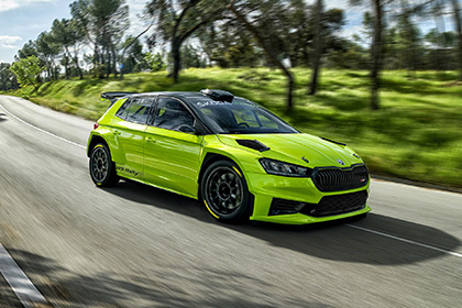 Download 2023 Skoda Fabia RS Rally2 HD Wallpapers