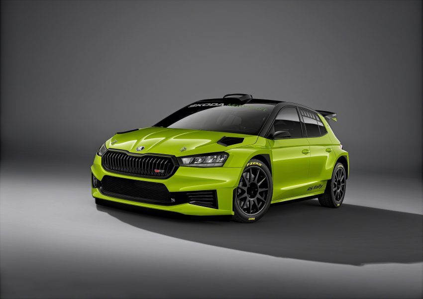 2023 Skoda Fabia RS Rally2 - Front Three-Quarter Wallpaper 850x601 #11