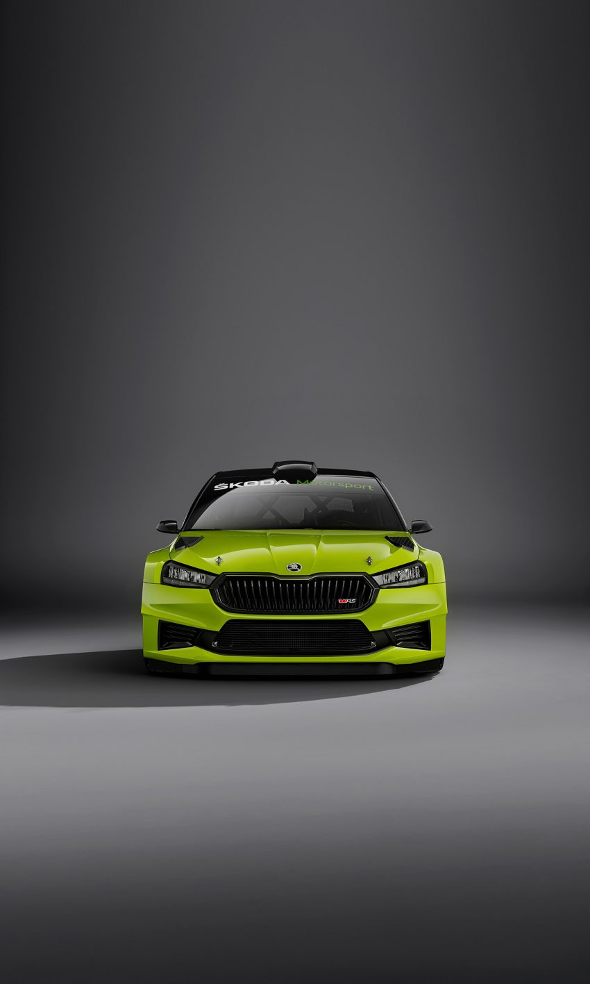 2023 Skoda Fabia RS Rally2 - Front Phone Wallpaper 850x1417 #14