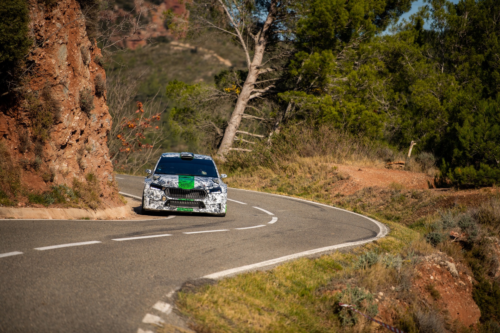 Download 2023 Skoda Fabia RS Rally2 - Front HD Wallpaper 1921x1280 #62