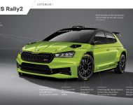 2023 Skoda Fabia RS Rally2 - Infographics Wallpaper 190x150