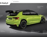 2023 Skoda Fabia RS Rally2 - Infographics Wallpaper 190x150