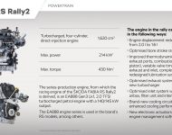 2023 Skoda Fabia RS Rally2 - Infographics Wallpaper 190x150