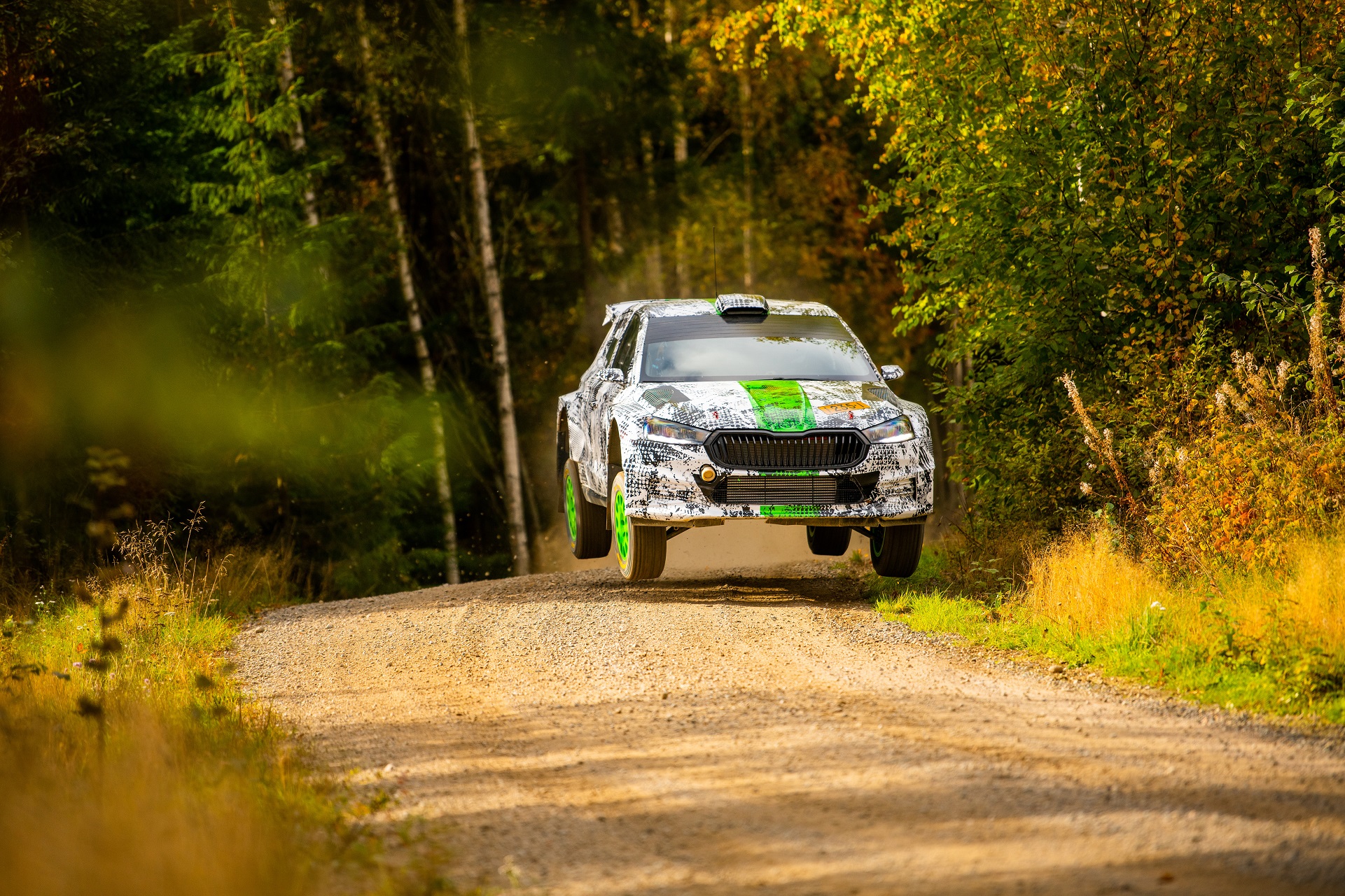 Download 2023 Skoda Fabia RS Rally2 - Off-Road HD Wallpaper 1921x1280 #73
