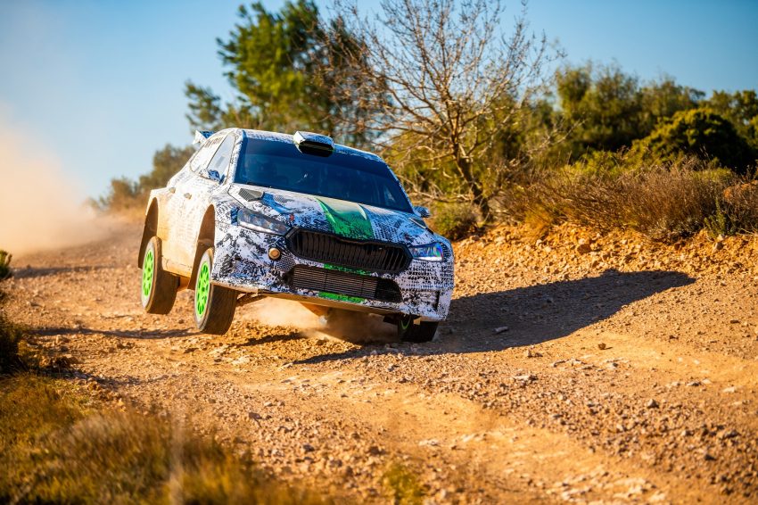 2023 Skoda Fabia RS Rally2 - Off-Road Wallpaper 850x566 #44
