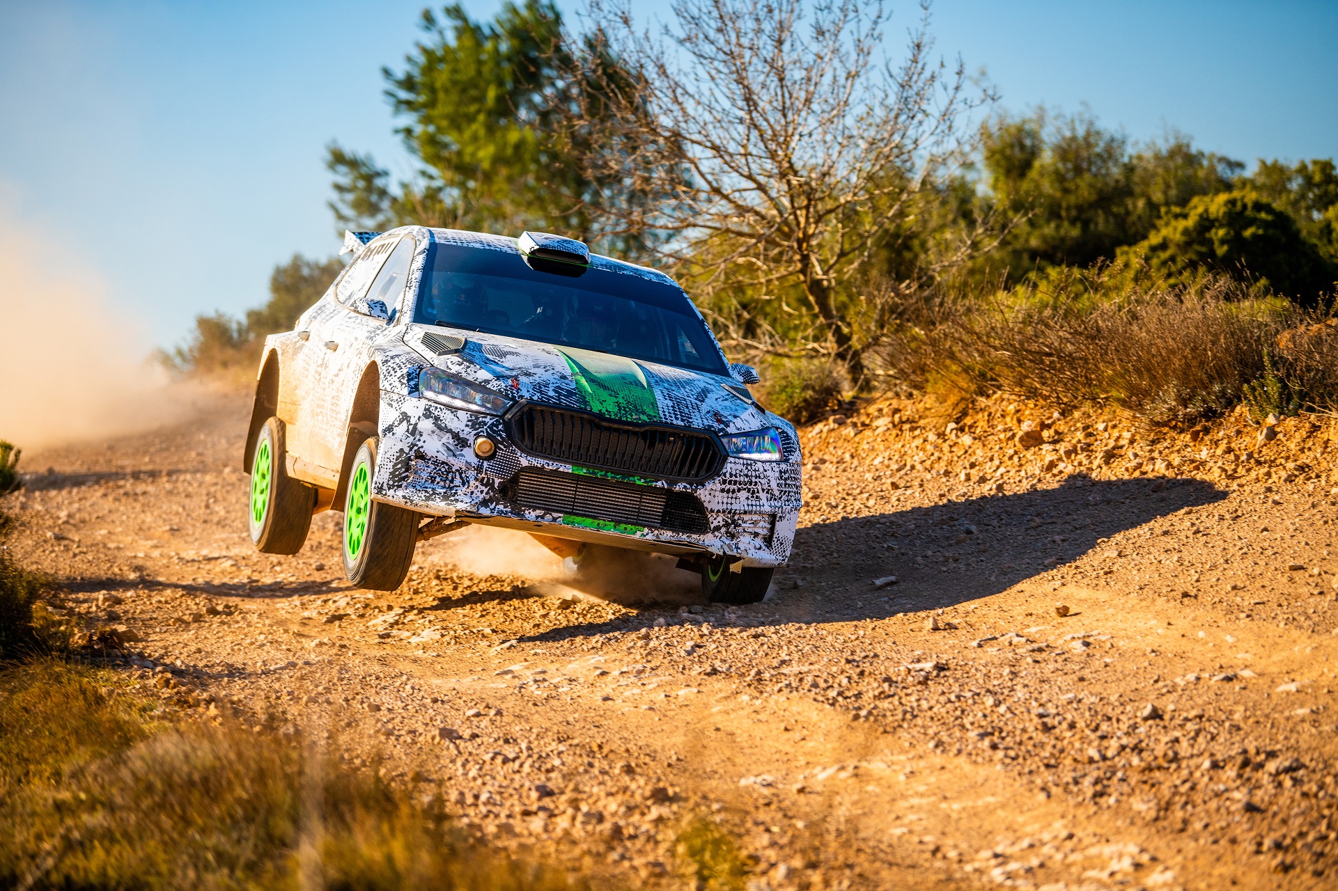 Download 2023 Skoda Fabia RS Rally2 - Off-Road HD Wallpaper 1921x1280 #44