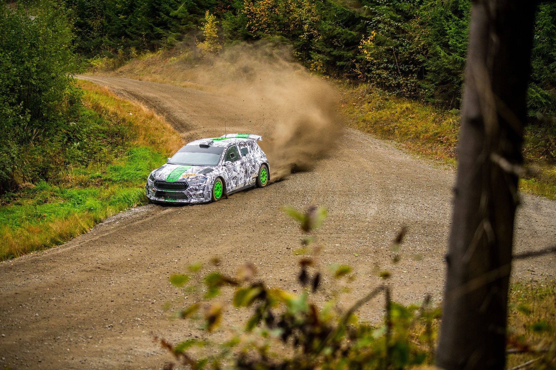 Download 2023 Skoda Fabia RS Rally2 - Off-Road HD Wallpaper 1921x1280 #87