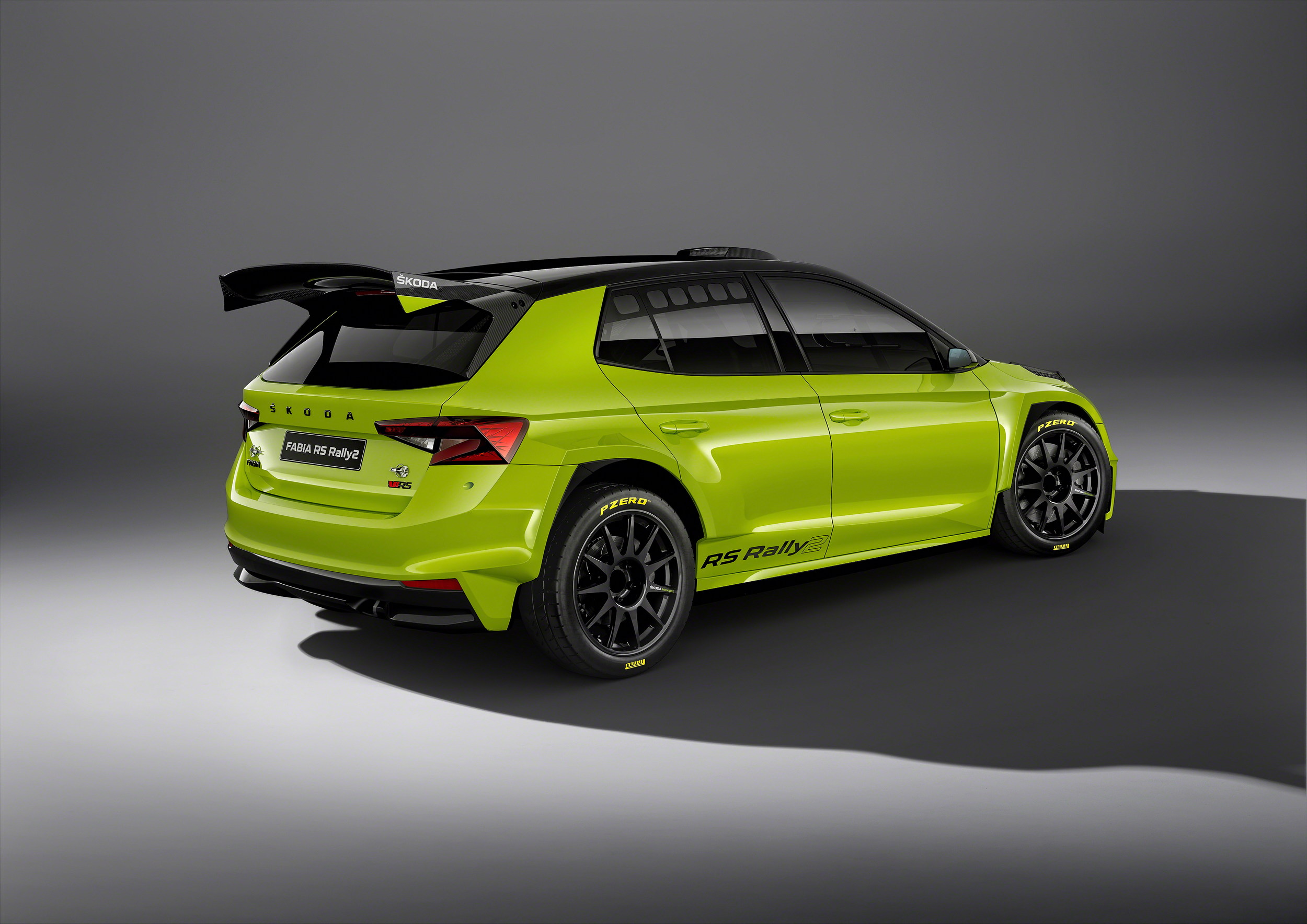 Download 2023 Skoda Fabia RS Rally2 - Rear Three-Quarter HD Wallpaper 2500x1768 #16
