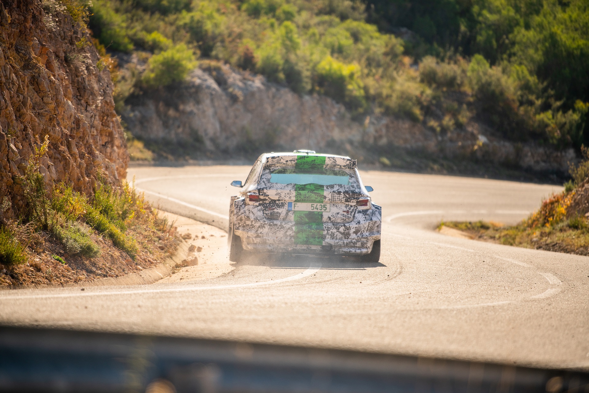 Download 2023 Skoda Fabia RS Rally2 - Rear HD Wallpaper 1921x1280 #65
