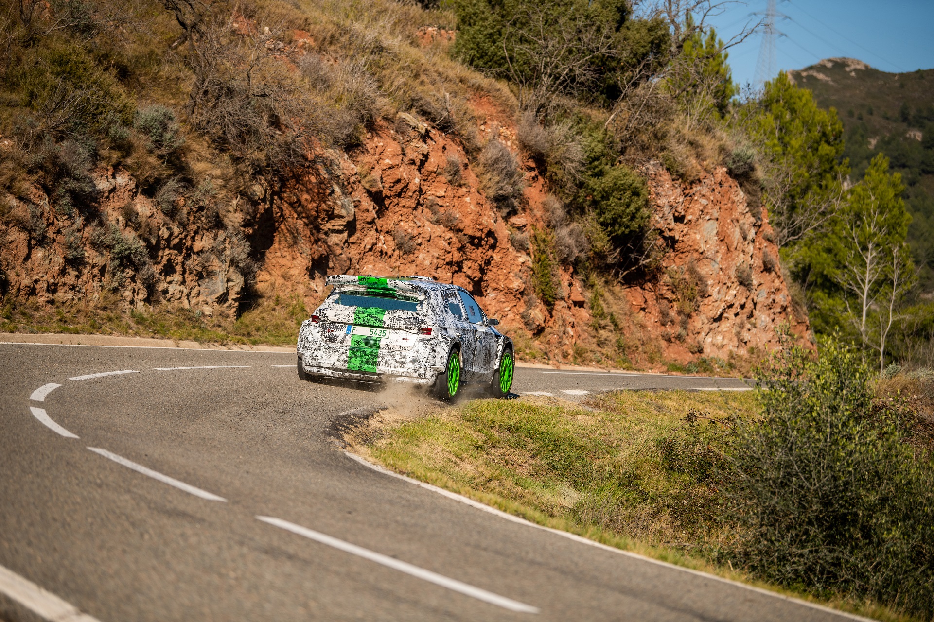 Download 2023 Skoda Fabia RS Rally2 - Rear HD Wallpaper 1921x1280 #66
