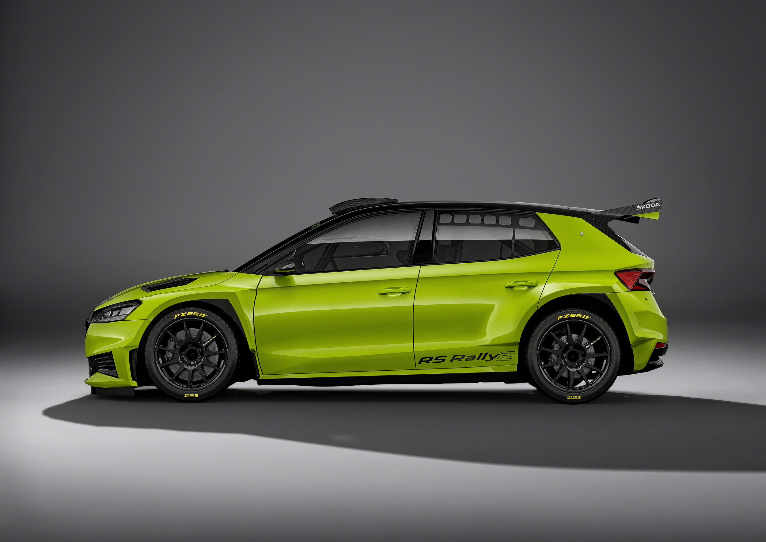 Download 2023 Skoda Fabia RS Rally2 - Side HD Wallpaper 2500x1768 #20