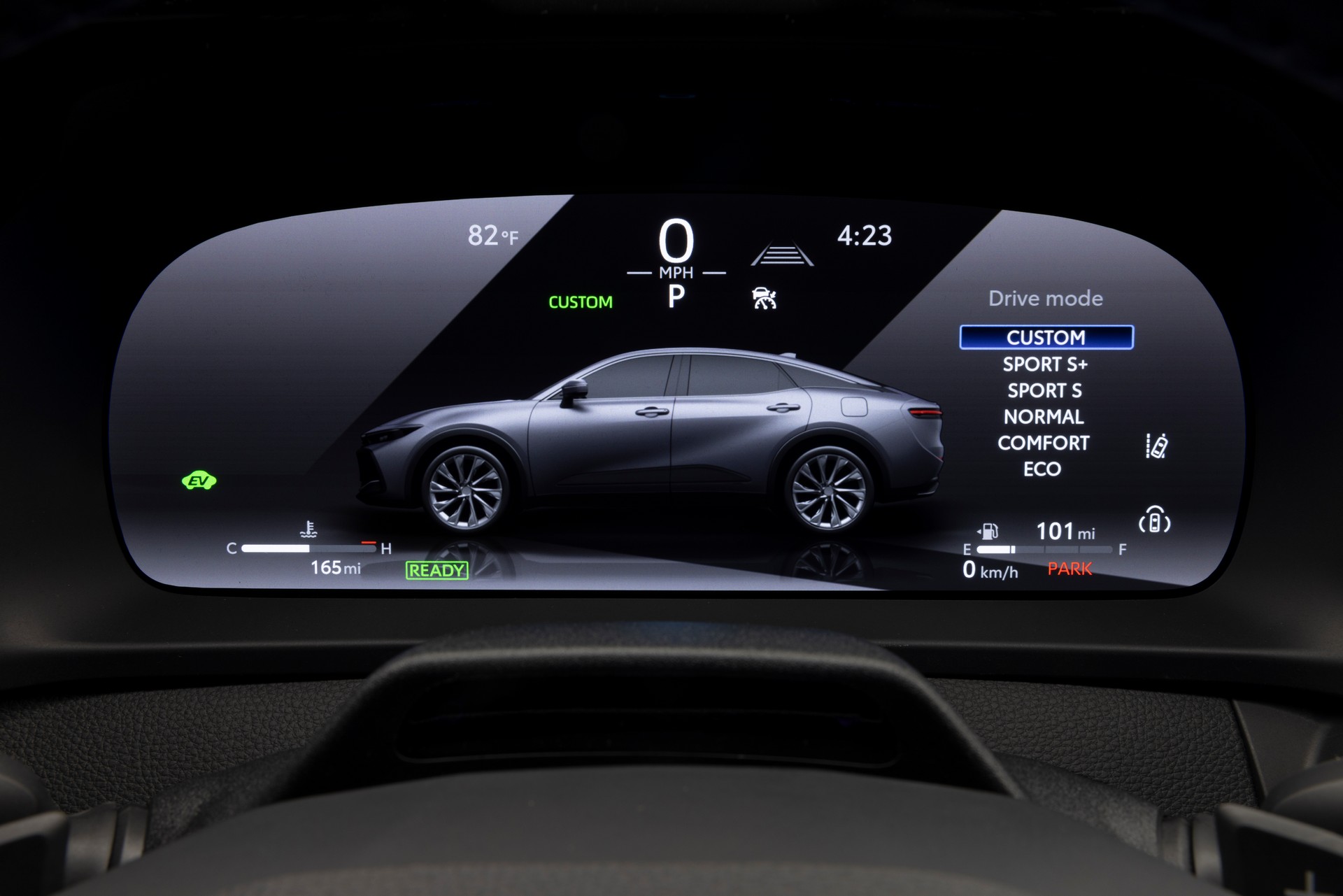Download 2023 Toyota Crown Crossover Platinum - Digital Instrument Cluster HD Wallpaper 1920x1281 #22