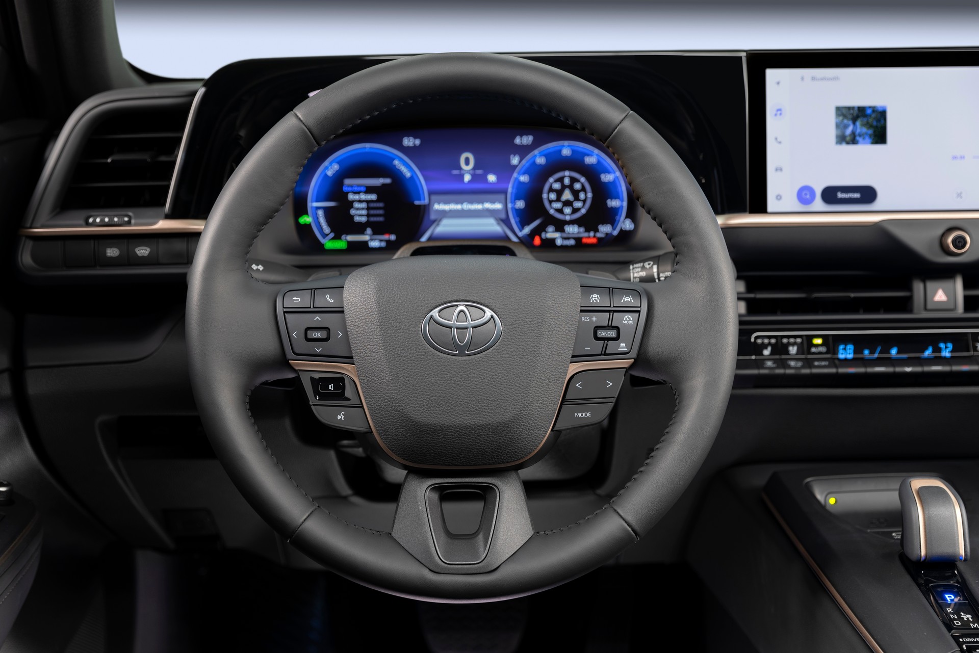 Download 2023 Toyota Crown Crossover Platinum - Interior, Steering Wheel HD Wallpaper 1920x1281 #19