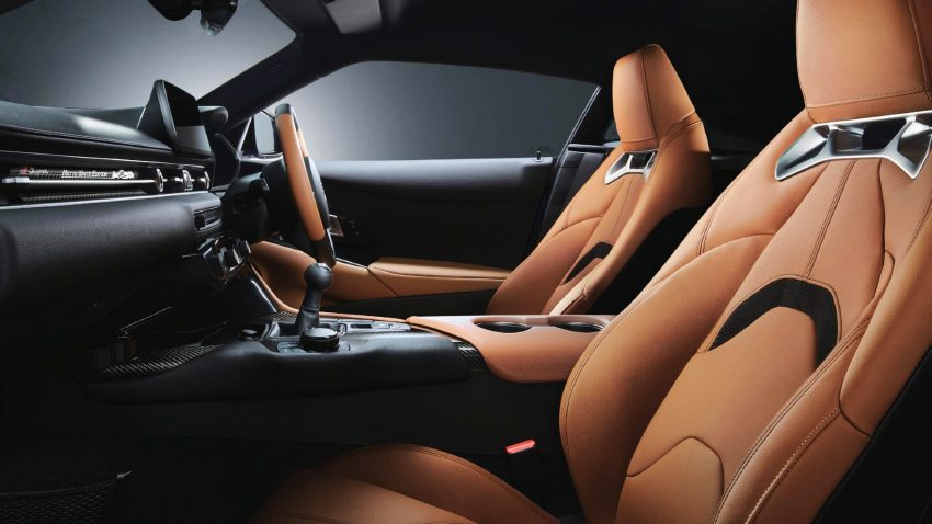 2023 Toyota GR Supra Matte White Edition - Interior, Seats Wallpaper 850x478 #4