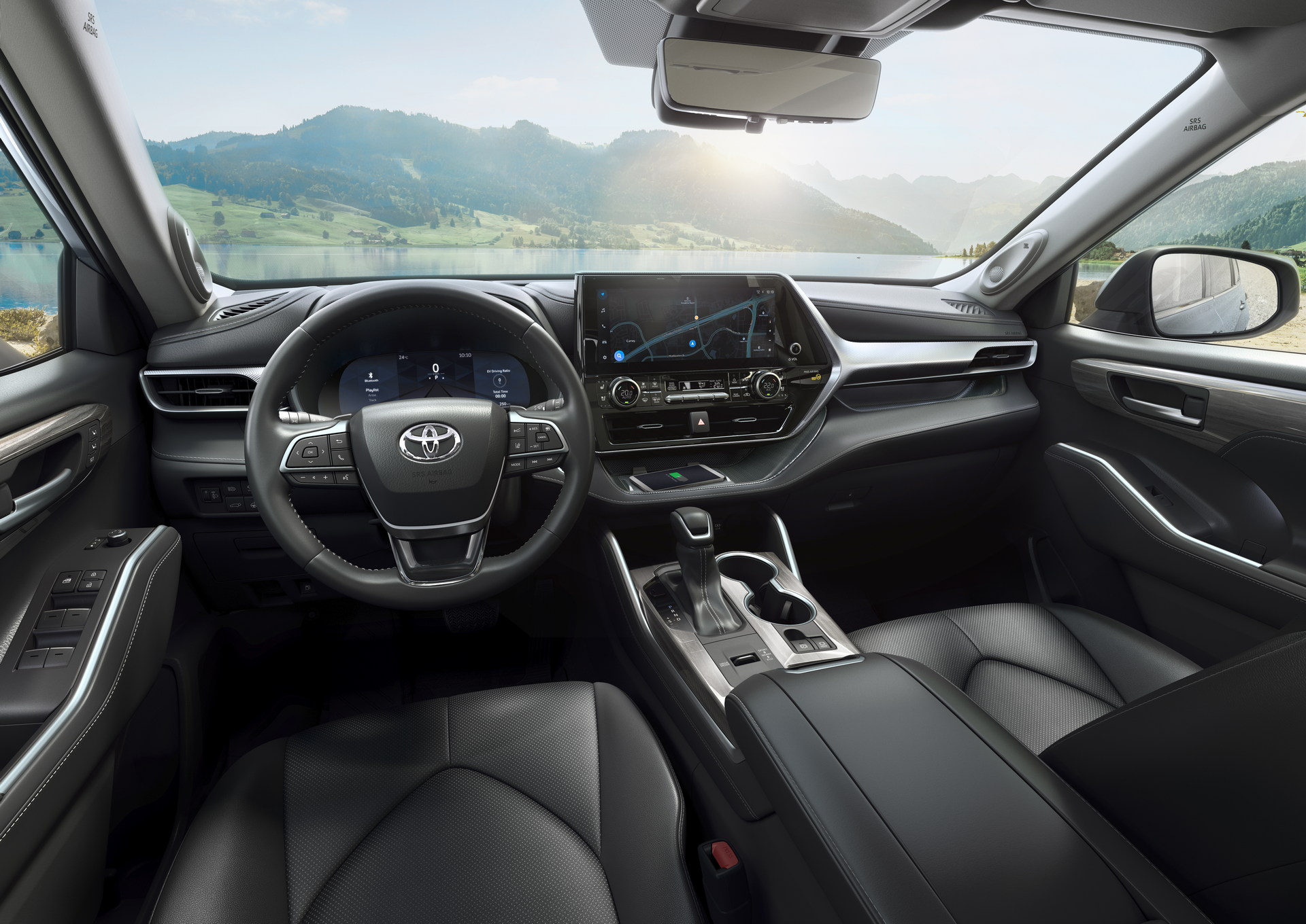 Download 2023 Toyota Highlander Turbo - EU Version - Interior HD Wallpaper 1920x1360 #5