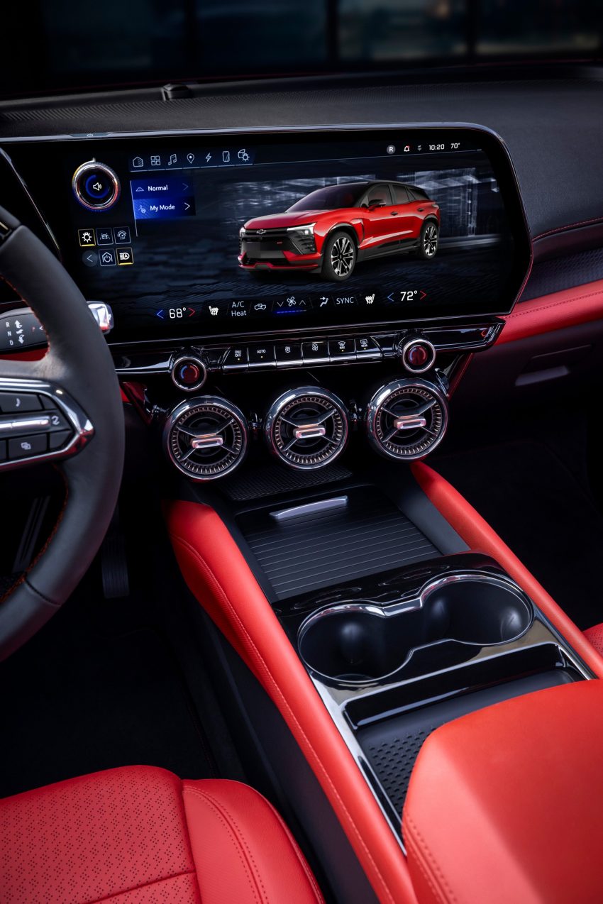 2024 Chevrolet Blazer EV SS - Central Console Phone Wallpaper 850x1274 #29