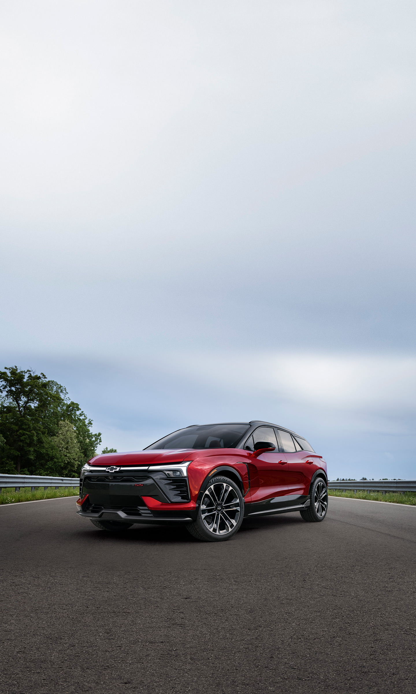 Download 2024 Chevrolet Blazer EV SS - Front Three-Quarter HD Phone Wallpaper 1440x2400 #6