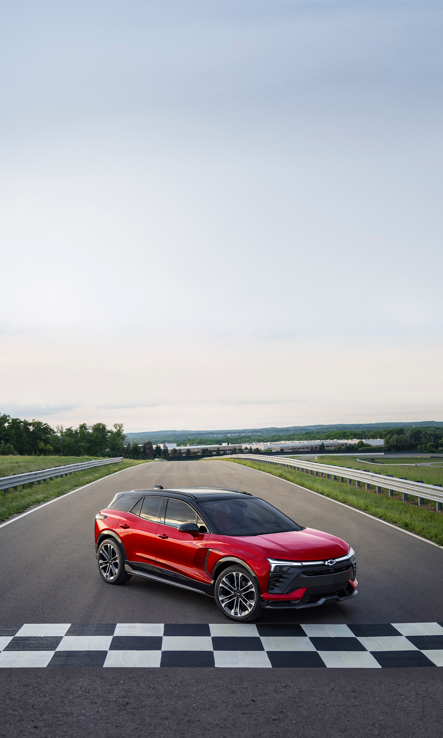 Download 2024 Chevrolet Blazer EV SS - Front Three-Quarter HD Phone Wallpaper 1440x2400 #7