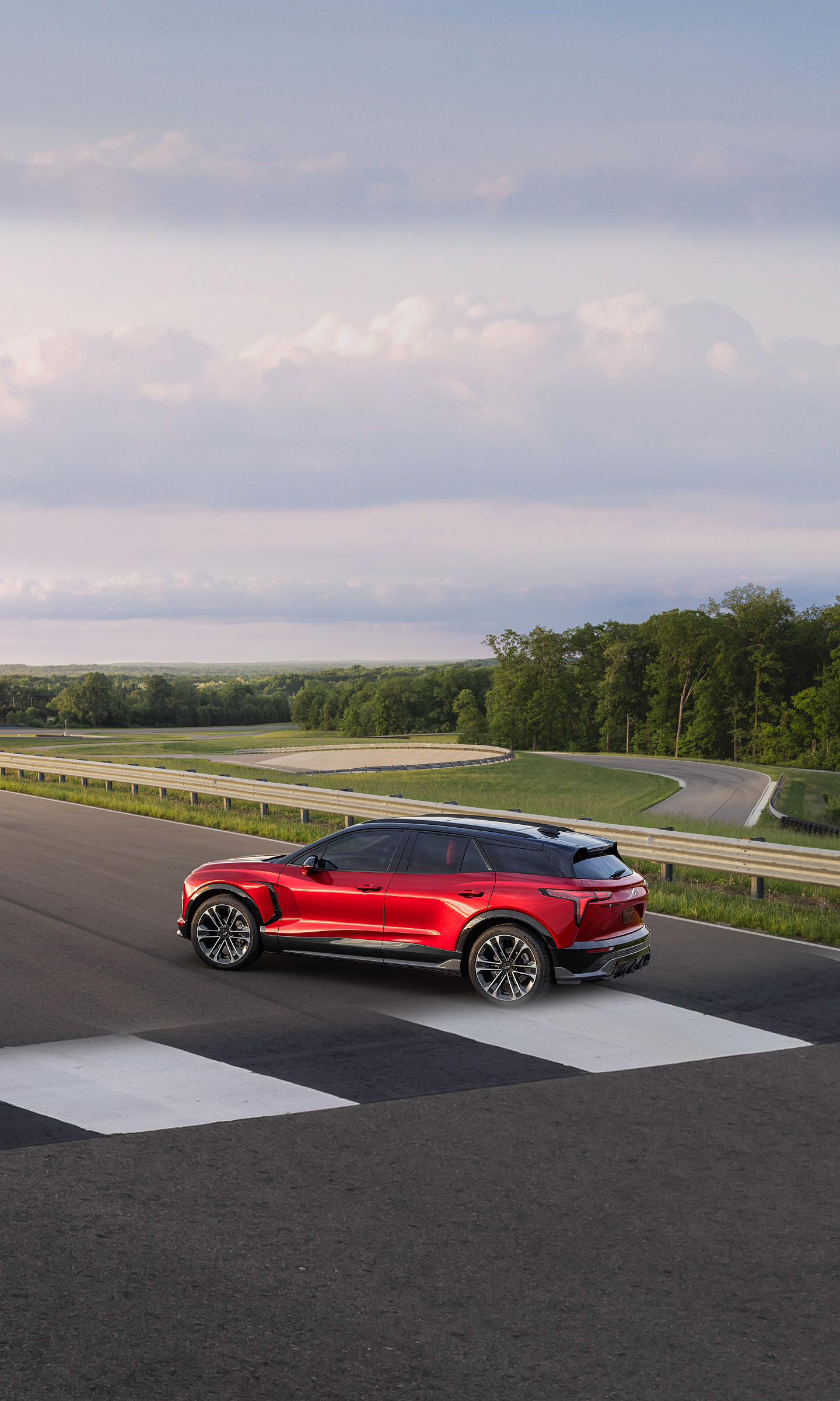 Download 2024 Chevrolet Blazer EV SS - Rear Three-Quarter HD Phone Wallpaper 1440x2400 #8