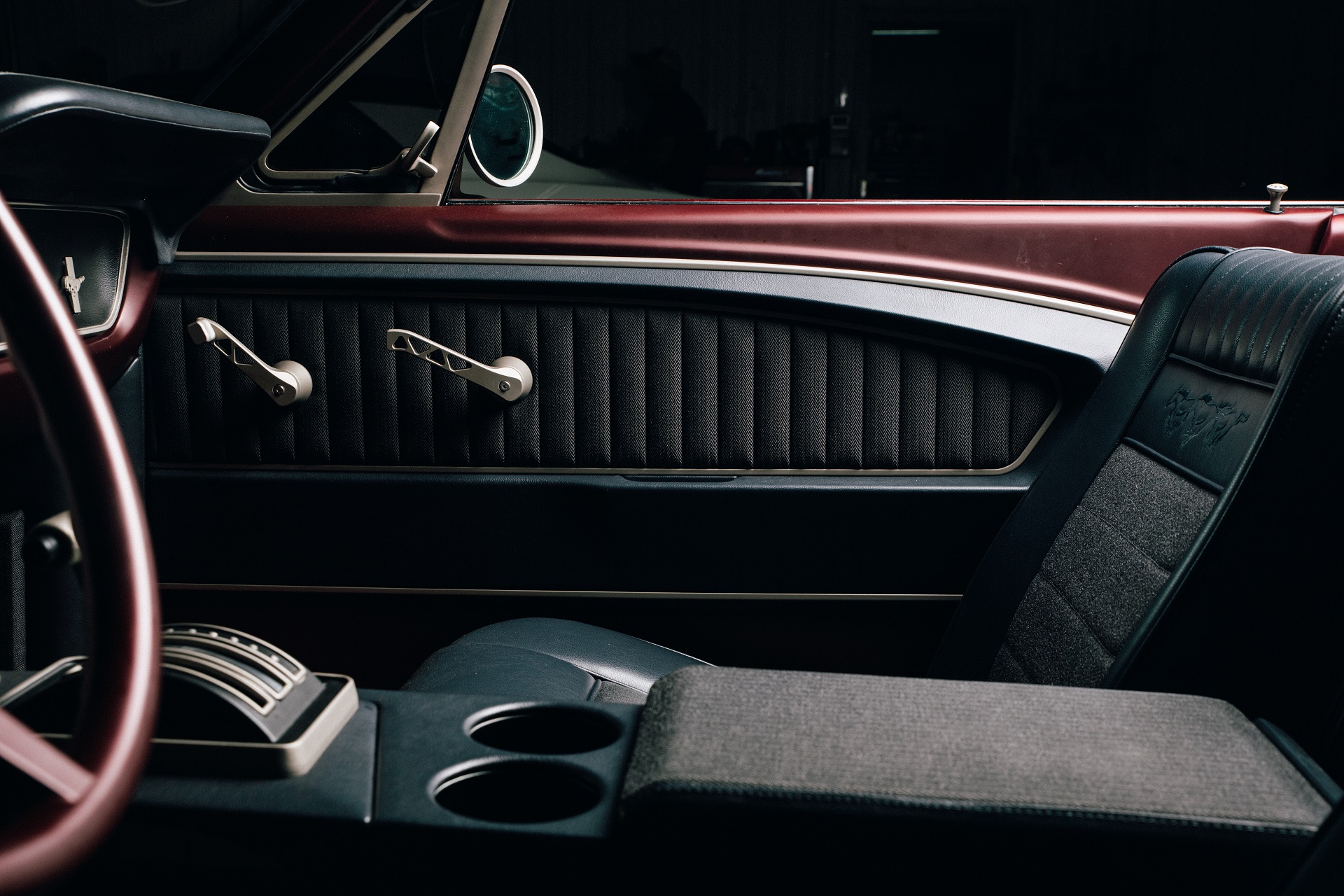 Download 1964 Ford Mustang Convertible CAGED by Ringbrothers - Interior, Detail HD Wallpaper 1920x1280 #10
