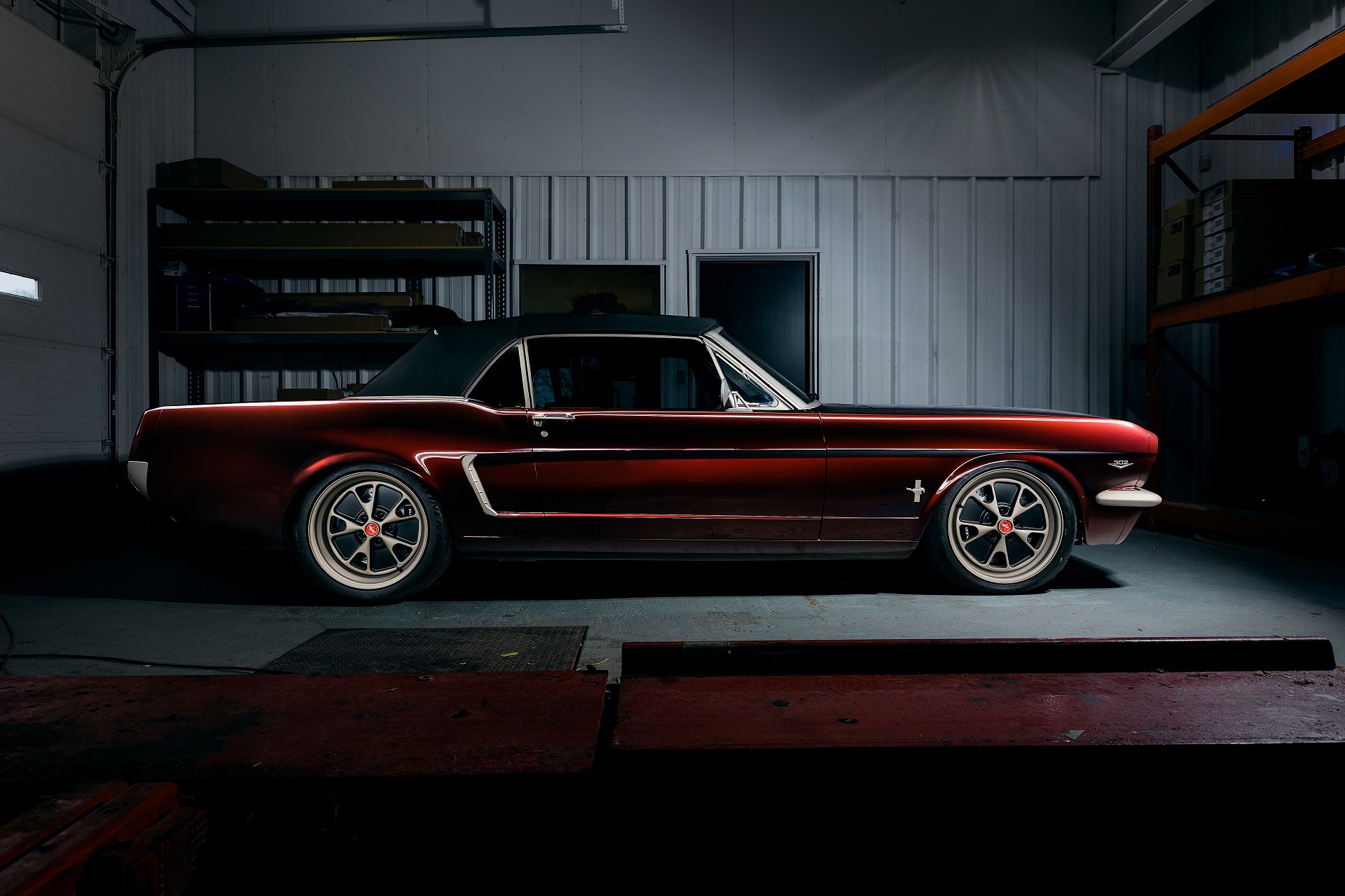 Download 1964 Ford Mustang Convertible CAGED by Ringbrothers - Side HD Wallpaper 1920x1280 #5