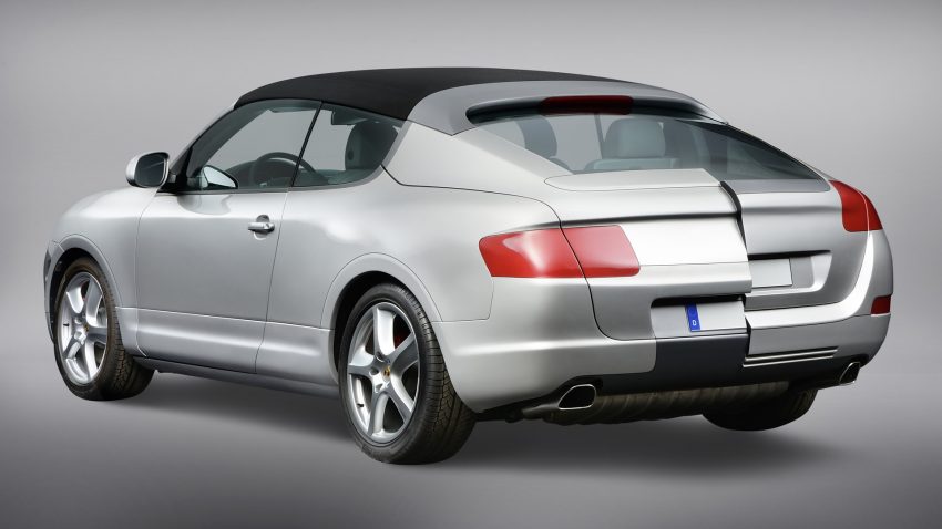 2002 Porsche Cayenne Convertible Concept - Rear Three-Quarter Wallpaper 850x478 #3