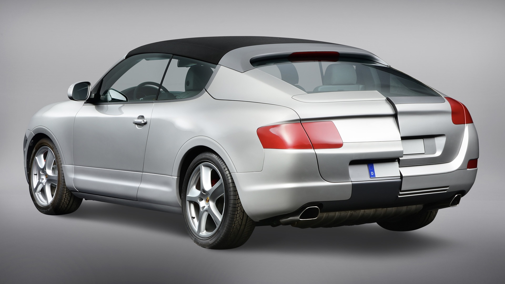 Download 2002 Porsche Cayenne Convertible Concept - Rear Three-Quarter HD Wallpaper 1920x1080 #3