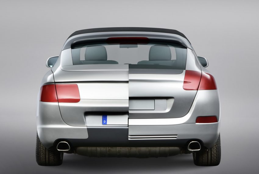2002 Porsche Cayenne Convertible Concept - Rear Wallpaper 850x570 #6