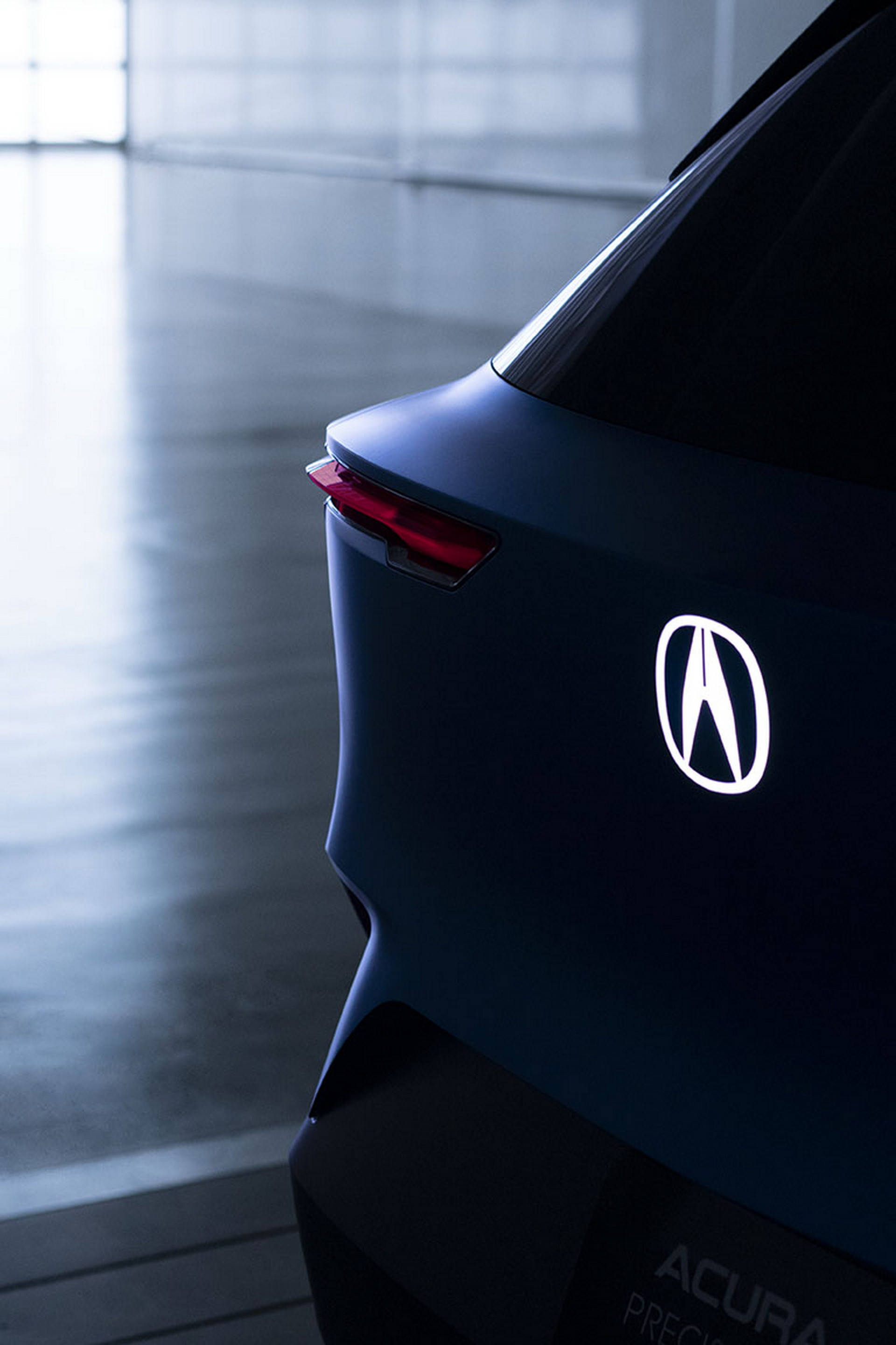 Download 2022 Acura Precision EV Concept - Badge HD Phone Wallpaper 1920x2880 #19