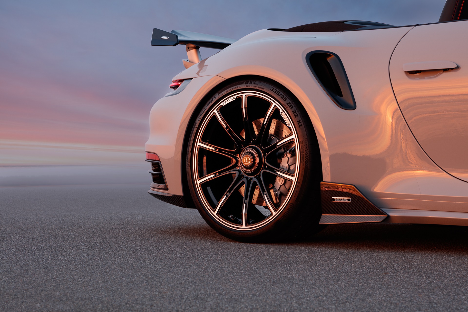 Download 2022 Brabus 820 based on Porsche 911 Turbo S Cabriolet - Detail HD Wallpaper 1920x1280 #65