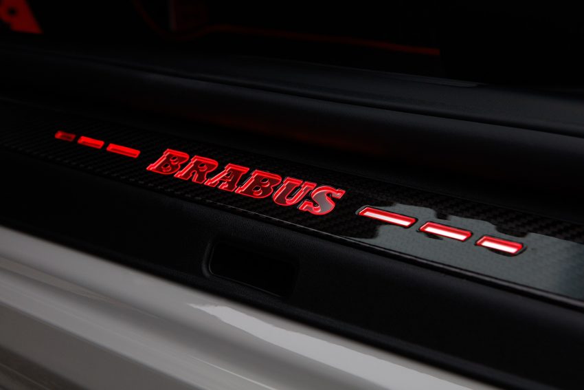 2022 Brabus 820 based on Porsche 911 Turbo S Cabriolet - Door Sill Wallpaper 850x567 #80