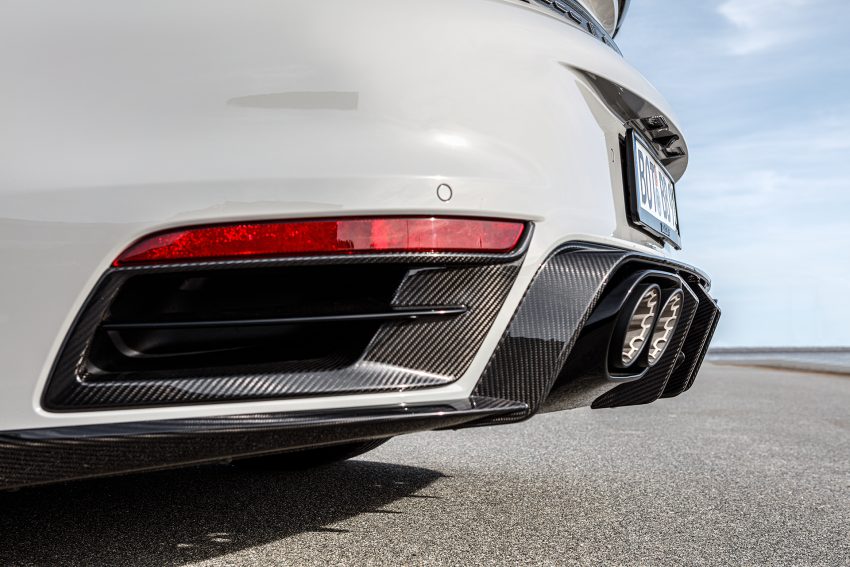 2022 Brabus 820 based on Porsche 911 Turbo S Cabriolet - Exhaust Wallpaper 850x567 #77