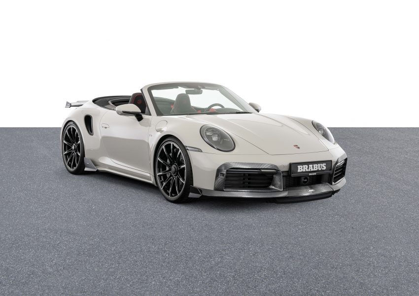 2022 Brabus 820 based on Porsche 911 Turbo S Cabriolet - Front Three-Quarter Wallpaper 850x602 #108