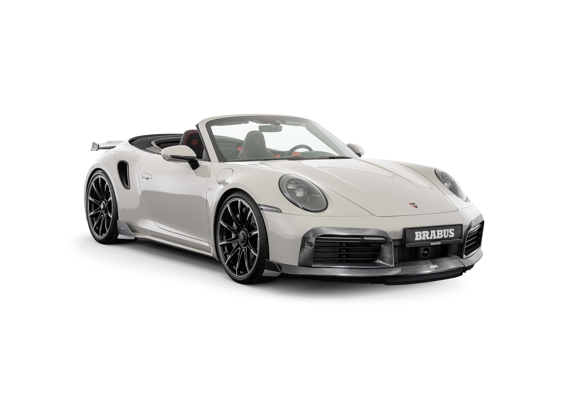 Download 2022 Brabus 820 based on Porsche 911 Turbo S Cabriolet - Front Three-Quarter HD Wallpaper 1920x1360 #109