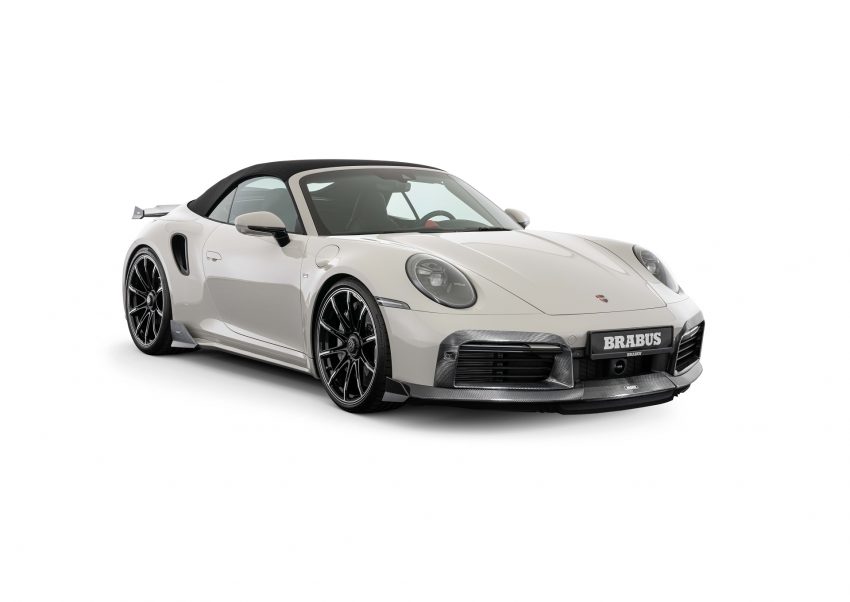2022 Brabus 820 based on Porsche 911 Turbo S Cabriolet - Front Three-Quarter Wallpaper 850x602 #110