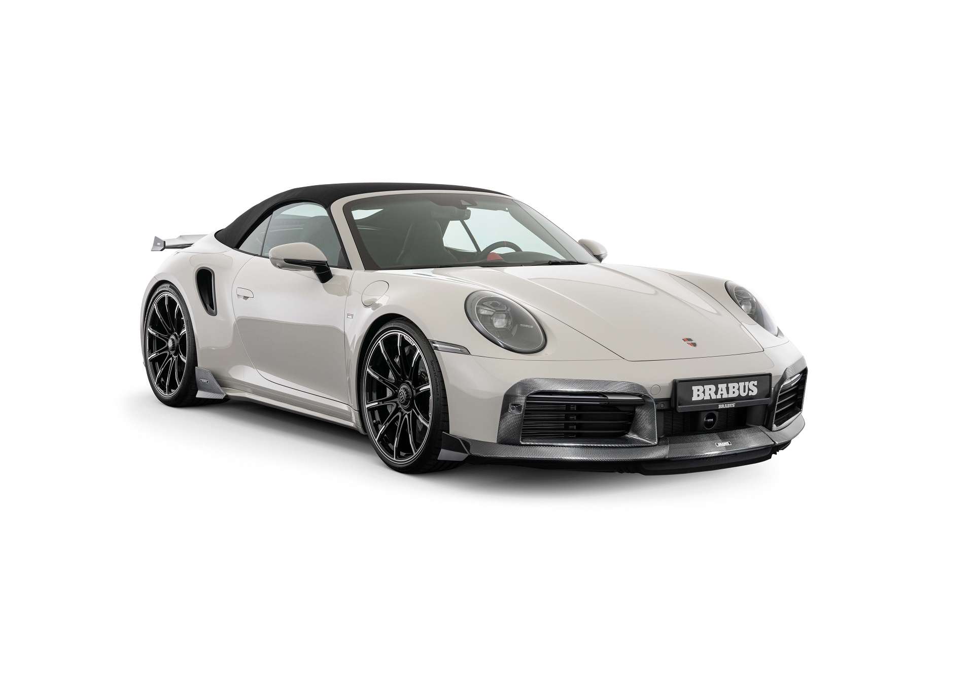 Download 2022 Brabus 820 based on Porsche 911 Turbo S Cabriolet - Front Three-Quarter HD Wallpaper 1920x1360 #110