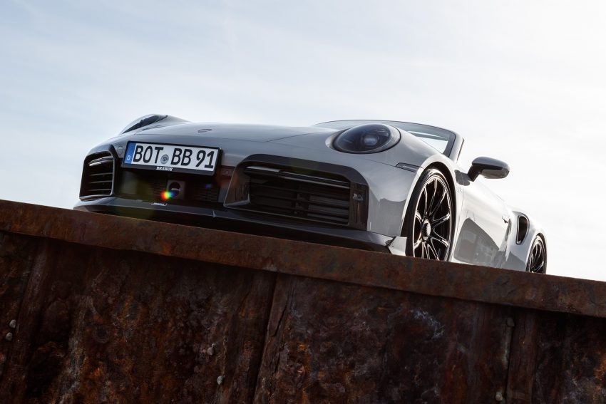 2022 Brabus 820 based on Porsche 911 Turbo S Cabriolet - Front Three-Quarter Wallpaper 850x567 #44
