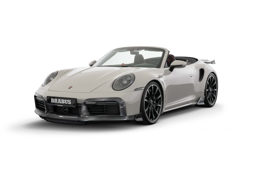 2022 Brabus 820 based on Porsche 911 Turbo S Cabriolet - Front Three-Quarter Wallpaper 850x602 #112